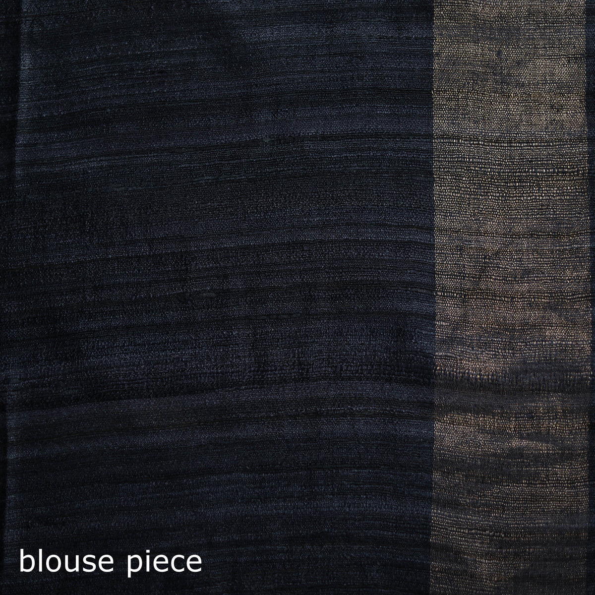 Ghicha Tussar Silk Bhagalpuri Pure Handwoven Saree with Zari Border 03