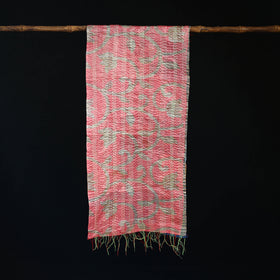 Bengal Kantha Handwork Patchwork Reversible Silk Stole 153