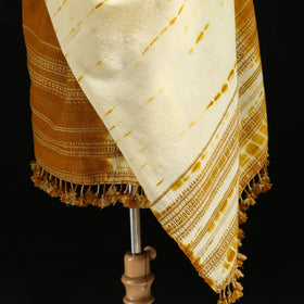 Kutch Handwoven Bandhani Merino Wool Shawl 27