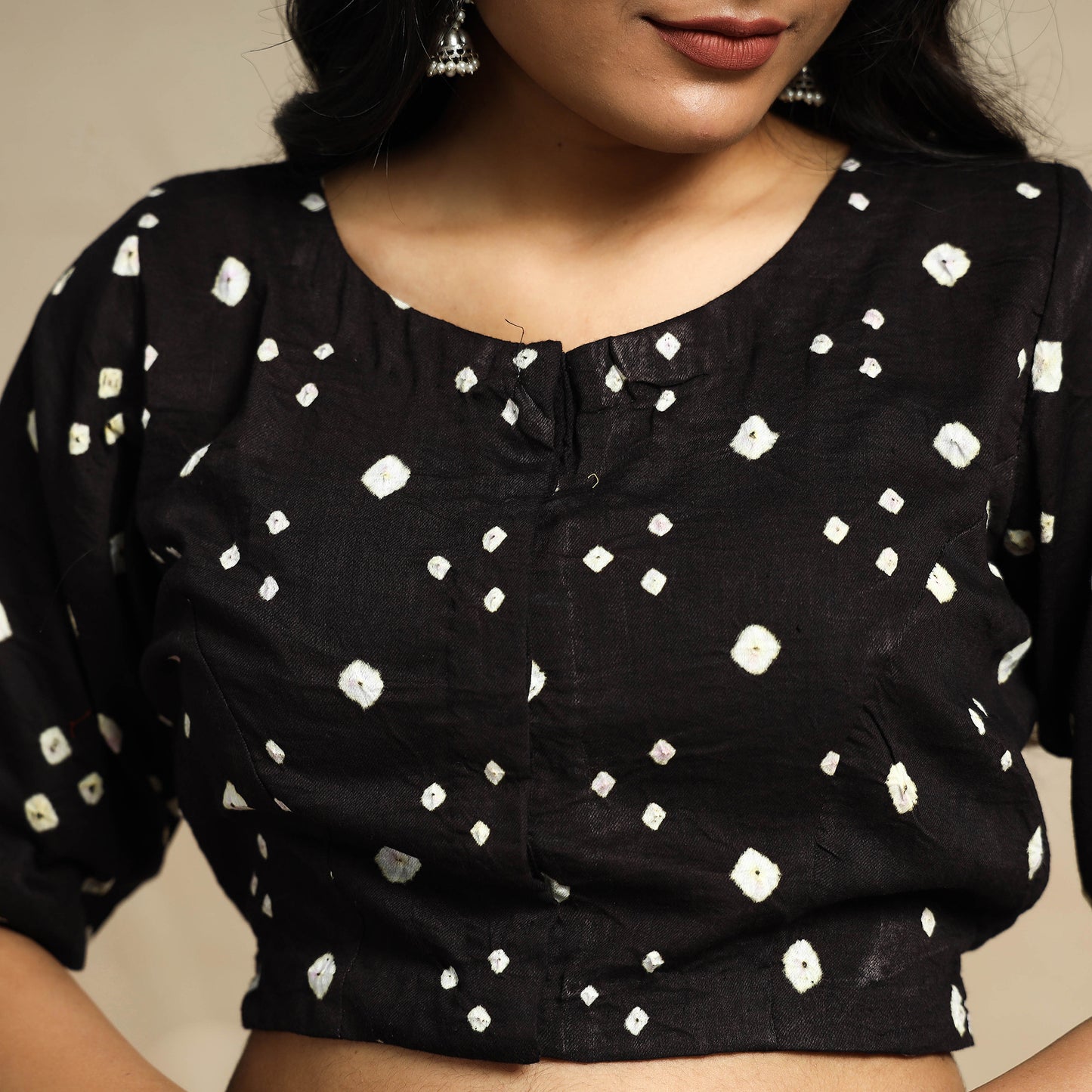 Bandhani Stitched Blouse
