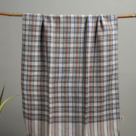 Handloom Fine Cotton Checks Bath Towel  75