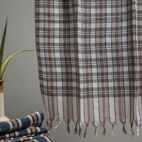 Handloom Fine Cotton Checks Bath Towel  75