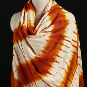 Kutch Handwoven Bandhani Merino Wool Shawl 28