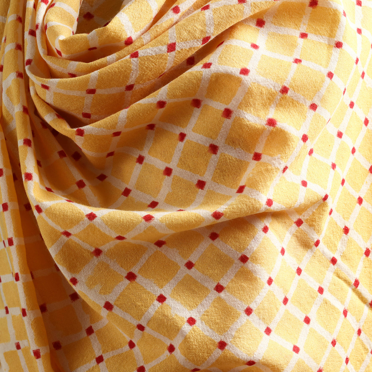 Floral Sanganeri Print Pure Merino Wool Handwoven Shawl 07