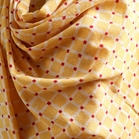 Floral Sanganeri Print Pure Merino Wool Handwoven Shawl 07