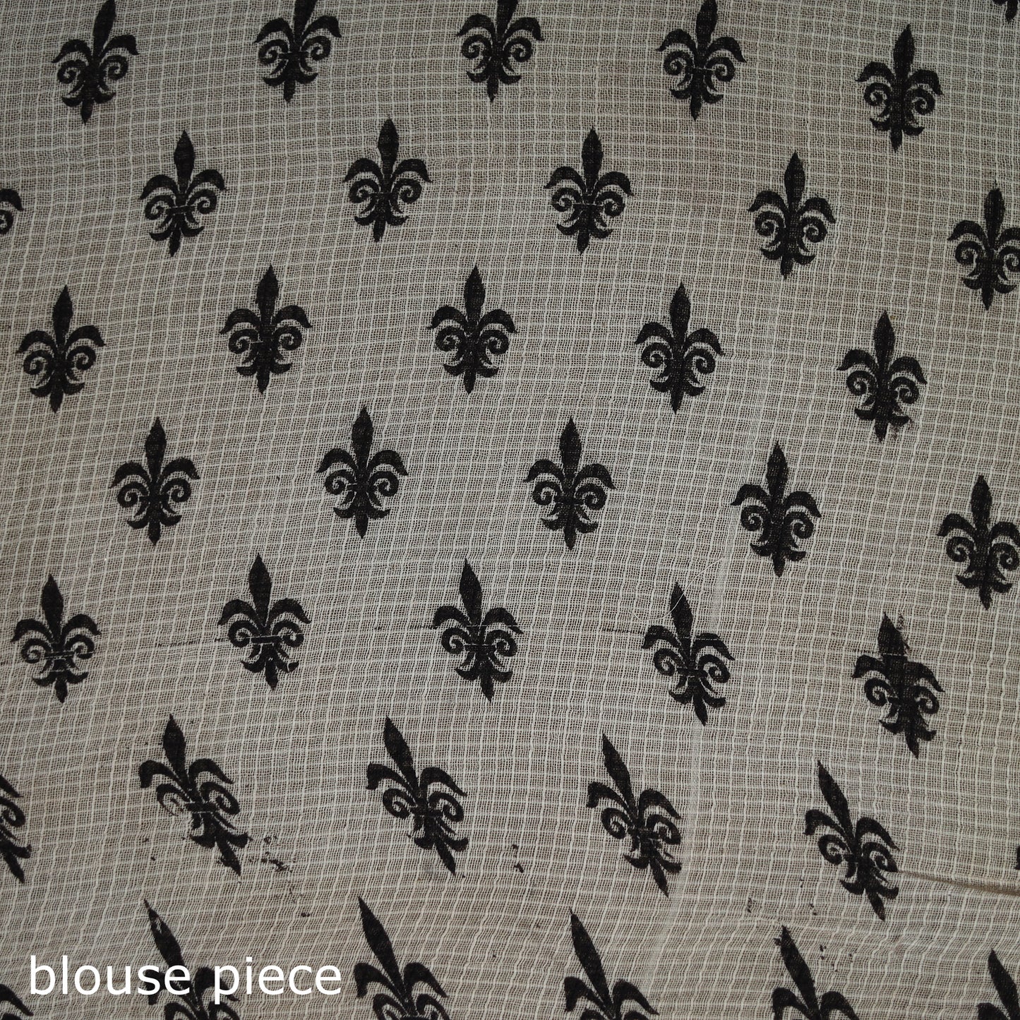 Kalamkari Printed Kota Doria Cotton Saree 03