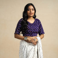 bandhani stitched blouse 