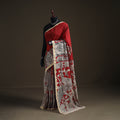 Kalamkari Printed Kota Doria Cotton Saree 04