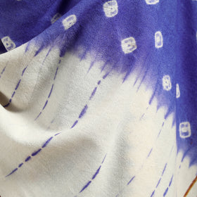 Kutch Handwoven Bandhani Merino Wool Shawl 29