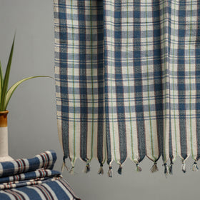 Handloom Fine Cotton Checks Bath Towel  77