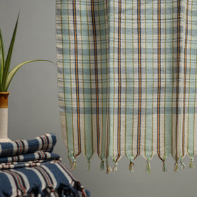 Handloom Fine Cotton Checks Bath Towel  81