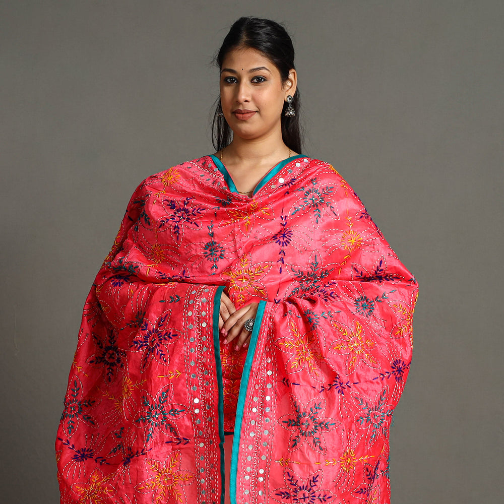 Phulkari Embroidered Dupatta