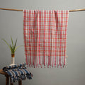 Handloom Fine Cotton Checks Bath Towel  82