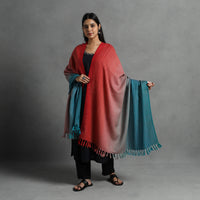 Multicolor - Kumaun Handwoven Pure Merino Wool Shawl for Women 128