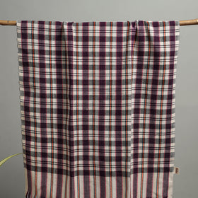 Handloom Fine Cotton Checks Bath Towel  83