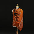 Kutch Handwoven Mirror Work Bandhani Tie-Dye Bagida Merino Wool Shawl 21