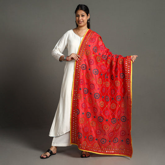 Phulkari Embroidered Dupatta