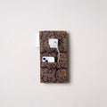 Brown Handmade Cotton Mobile Charging Holder