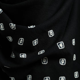 Kutch Handwoven Bandhani Merino Wool Shawl 34