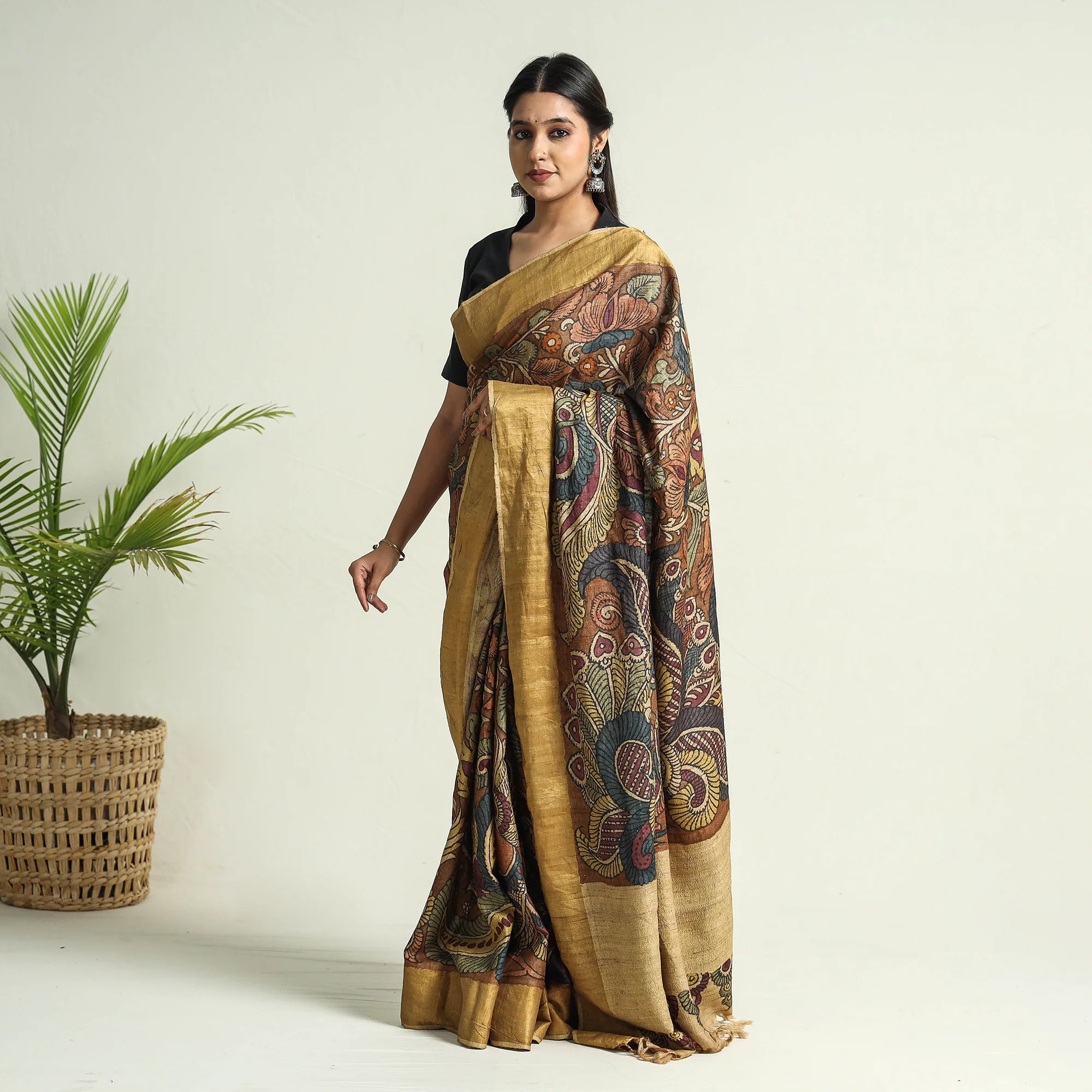Kalamkari Saree