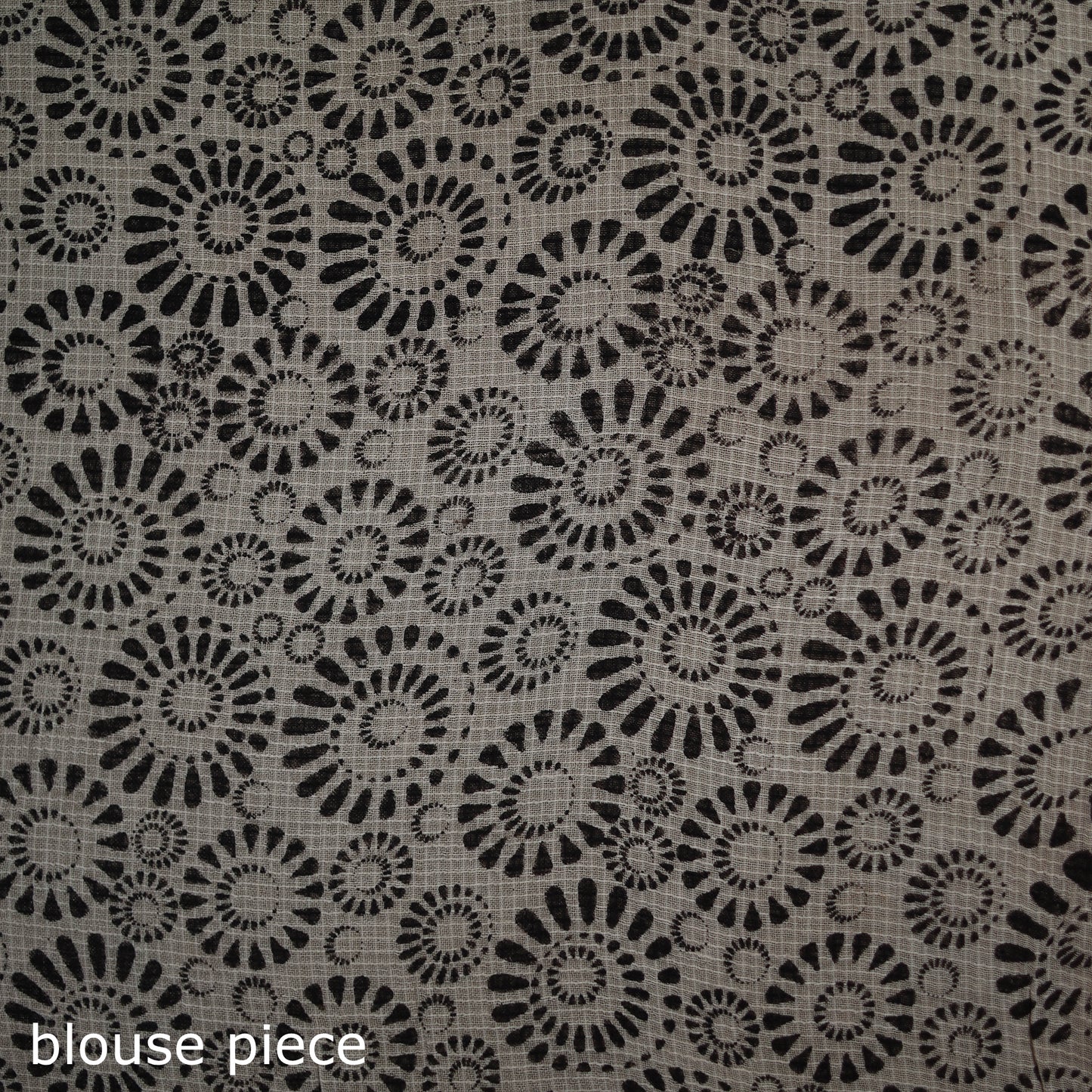 Kalamkari Printed Kota Doria Cotton Saree 08