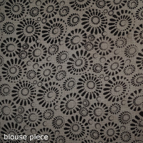 Kalamkari Printed Kota Doria Cotton Saree 08