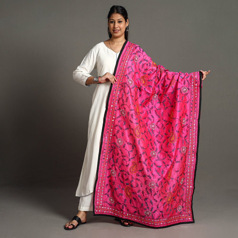 Phulkari Embroidered Dupatta