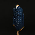 Kutch Handwoven Bandhani Merino Wool Shawl 35