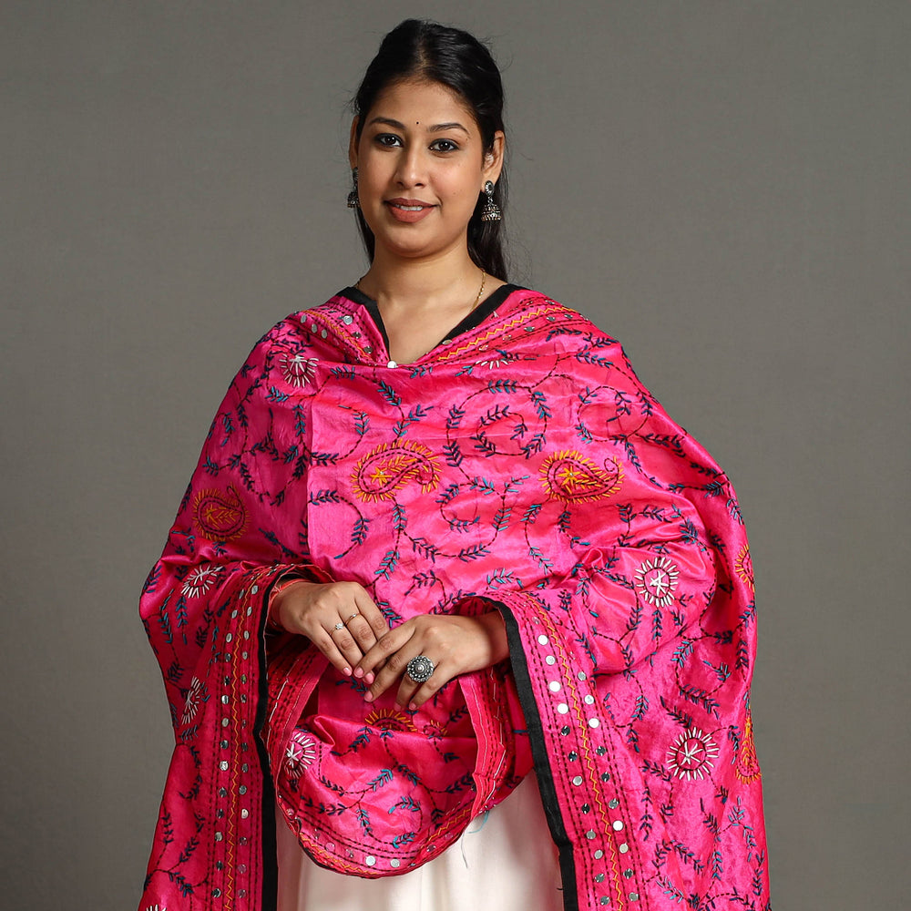 Phulkari Embroidered Dupatta