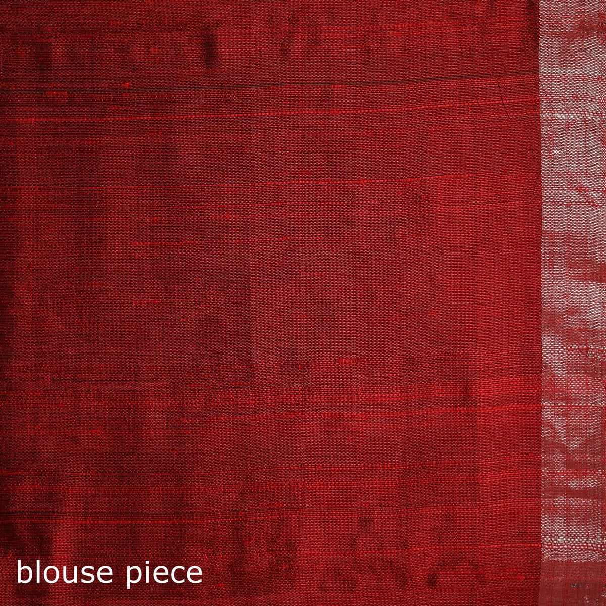 Dupion Raw Silk Bhagalpuri Pure Handwoven Saree with Zari Border 09