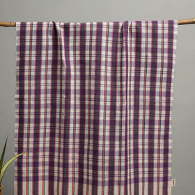 Handloom Fine Cotton Checks Bath Towel  86