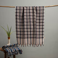 Handloom Fine Cotton Checks Bath Towel  87