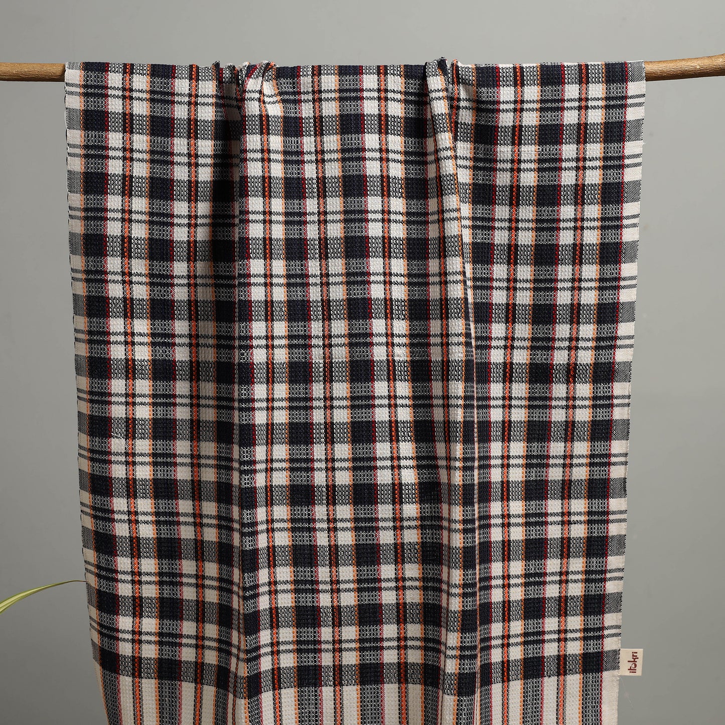 Handloom Fine Cotton Checks Bath Towel  87