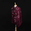Kutch Handwoven Bandhani Merino Wool Shawl 38