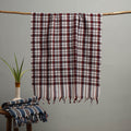 Handloom Fine Cotton Checks Bath Towel  88