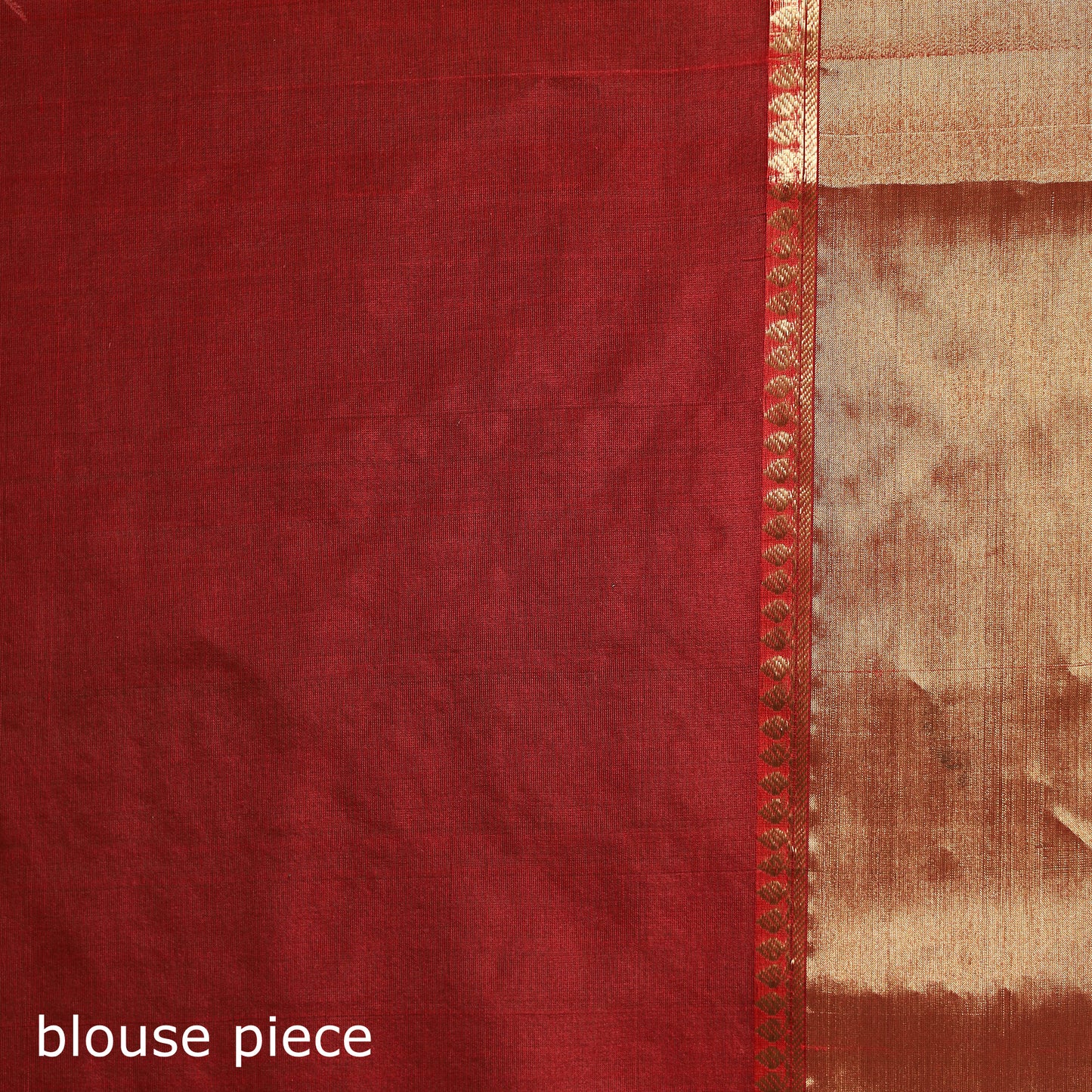 Pure Handloom Zari Buta Katan Silk Chanderi Saree 07