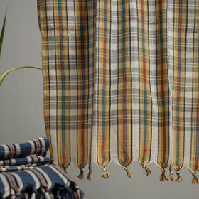 Handloom Fine Cotton Checks Bath Towel  89