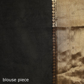 Pure Handloom Zari Buta Katan Silk Chanderi Saree 09