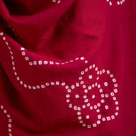 Kutch Handwoven Bandhani Merino Wool Shawl 41