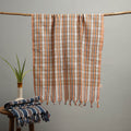 Handloom Fine Cotton Checks Bath Towel  91