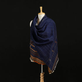 Kutch Bhujodi Handwoven Acrylic Wool Shawl 02