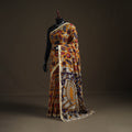 Kalamkari Printed Kota Doria Cotton Saree 13