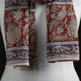 Pedana Block Print Natural Dyed Cotton Kalamkari Stole 23