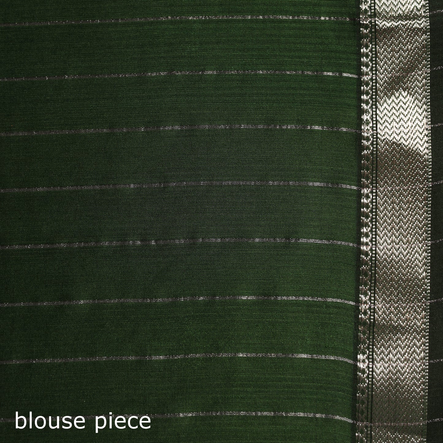 Pure Handloom Zari Stripes Katan Silk Chanderi Saree 10