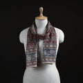 Pedana Block Print Natural Dyed Cotton Kalamkari Stole 25