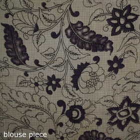 Kalamkari Printed Kota Doria Cotton Saree 13