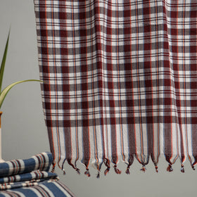 Handloom Fine Cotton Checks Bath Towel  92