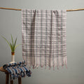 Handloom Fine Cotton Checks Bath Towel  93