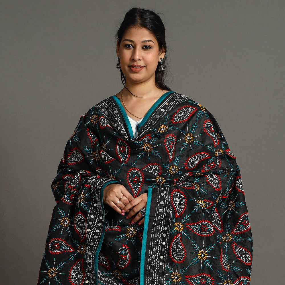 Phulkari Embroidered Dupatta