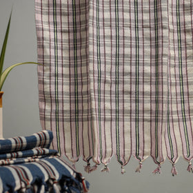 Handloom Fine Cotton Checks Bath Towel  93